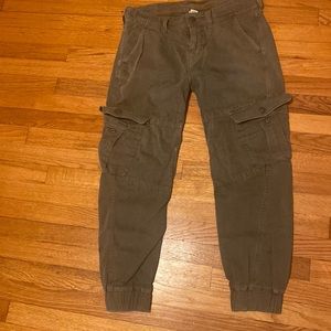 True Religion Green Cargo pants